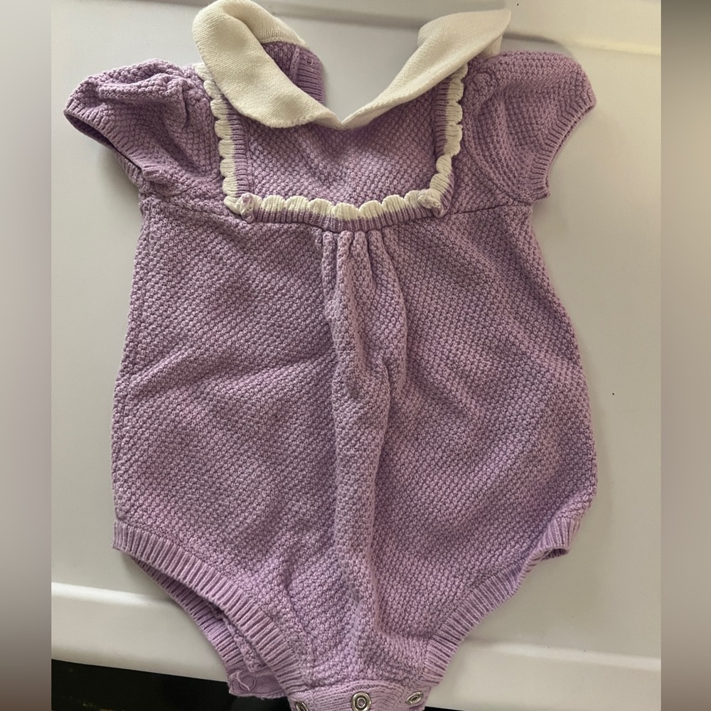 Baby Girls Janie & Jack Bubble Romper